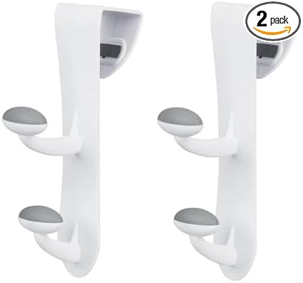 Electronics SEDLAV Over The Door Non-Slip Organizer,2-Hook Multipurpose Hanger with2 Hook Over The Door Non-Slip Hanger