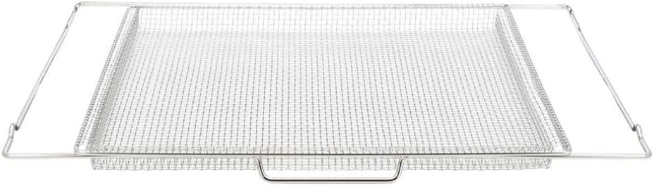 Electronics Frigidaire AIRFRYTRAY Ready Cook Oven Insert, Silver Basket: 18.4” X 15.3” X 0.8”, Rack: 24.1” X 15.3”, 15.2 Ounces