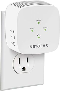 Electronics NETGEAR WiFi Range Extender EX5000 - Coverage Up To 1500 Sq.Ft. And 25 Devices, WiFi Extender AC1200