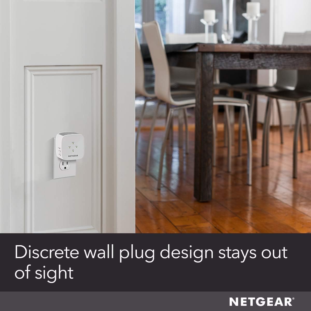 Electronics NETGEAR WiFi Range Extender EX5000 - Coverage Up To 1500 Sq.Ft. And 25 Devices, WiFi Extender AC1200