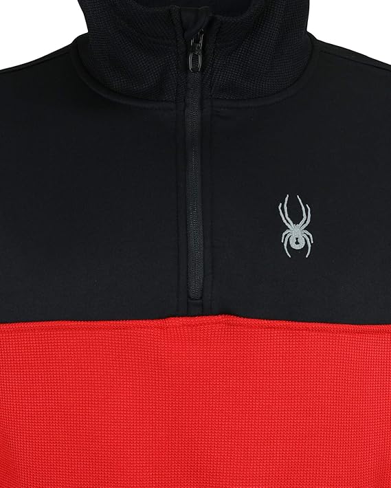 Clothing Spyder Men's Racer 1/4 Zip Pullover Hoodie (L)