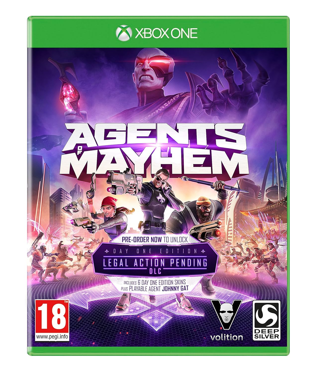 X-Box One: Agents Of Mayhem