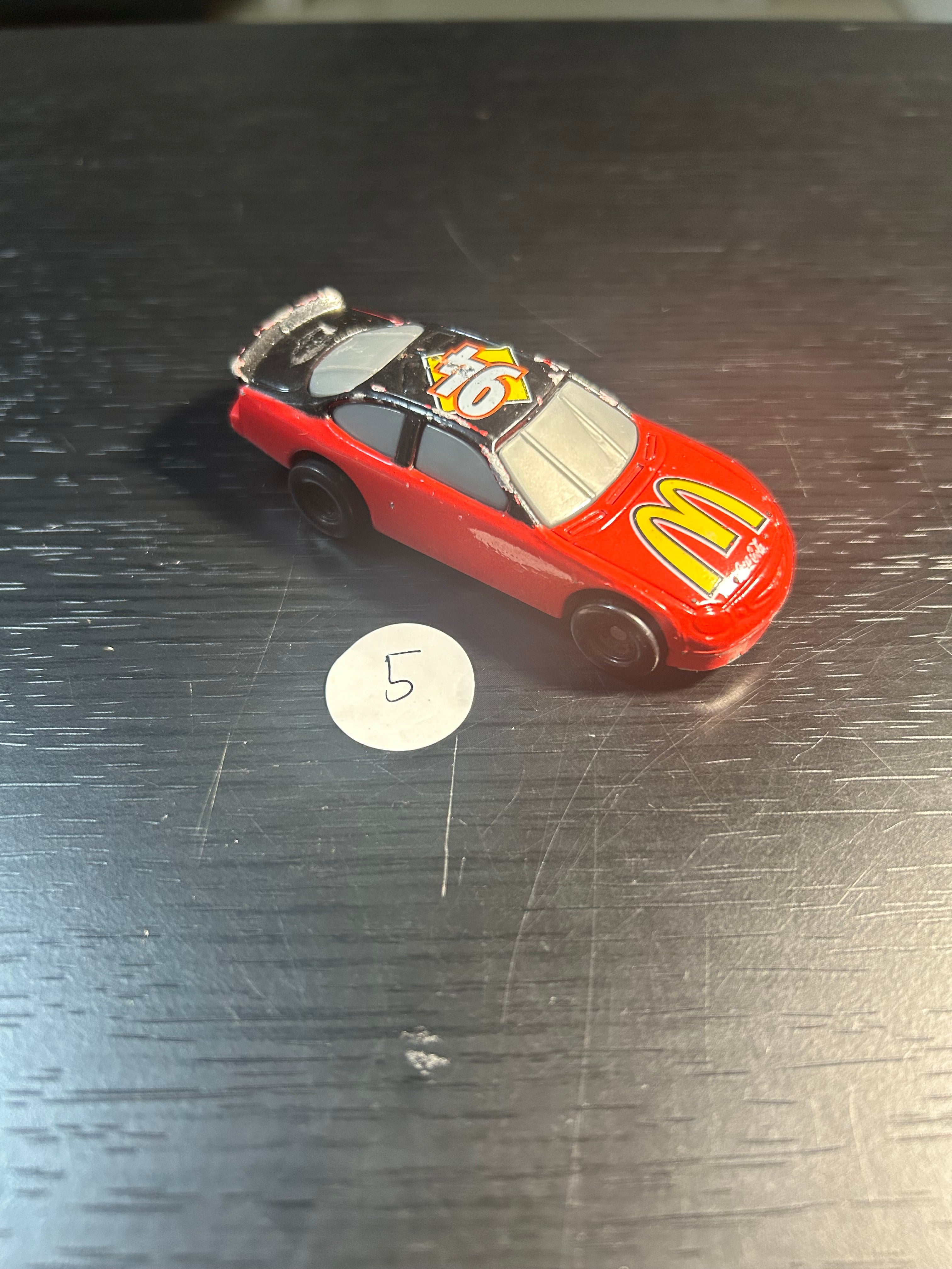 Toy Car 1999 Hot Wheels China KH Chine McDonald's Happy Meal Car #94 Red Diecast