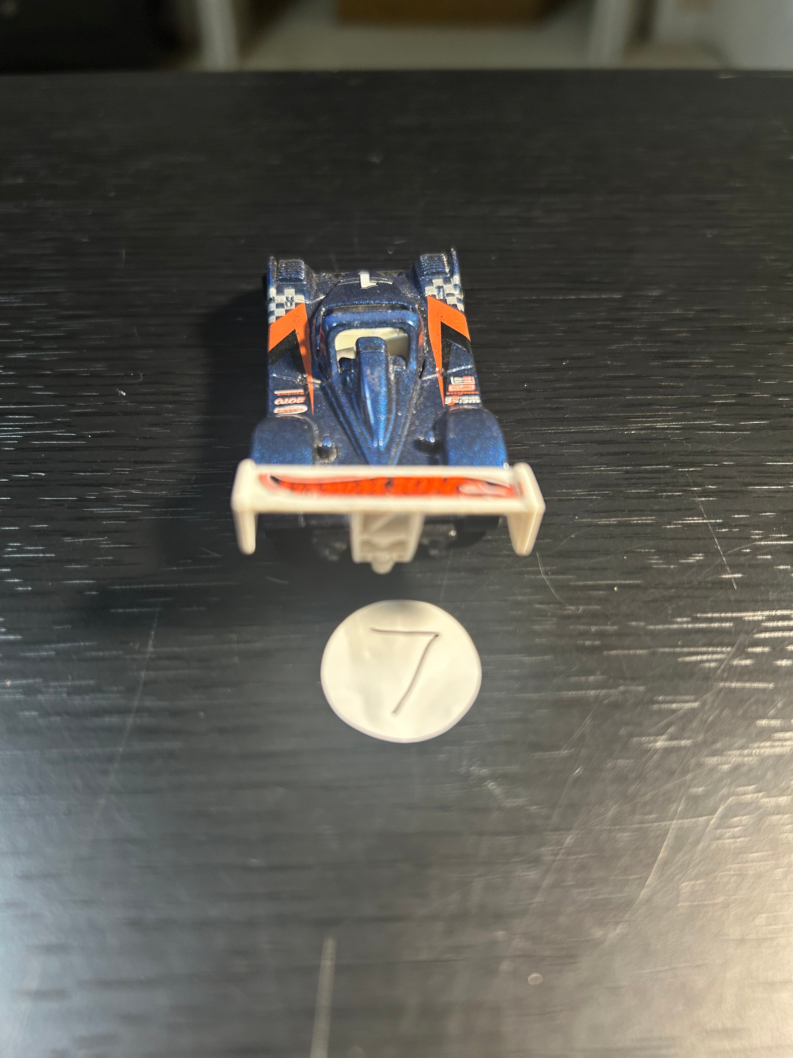 Toy Car 2000 Hot Wheels - RILEY & SCOTT MK III - Racing Edition Series Blue VG+