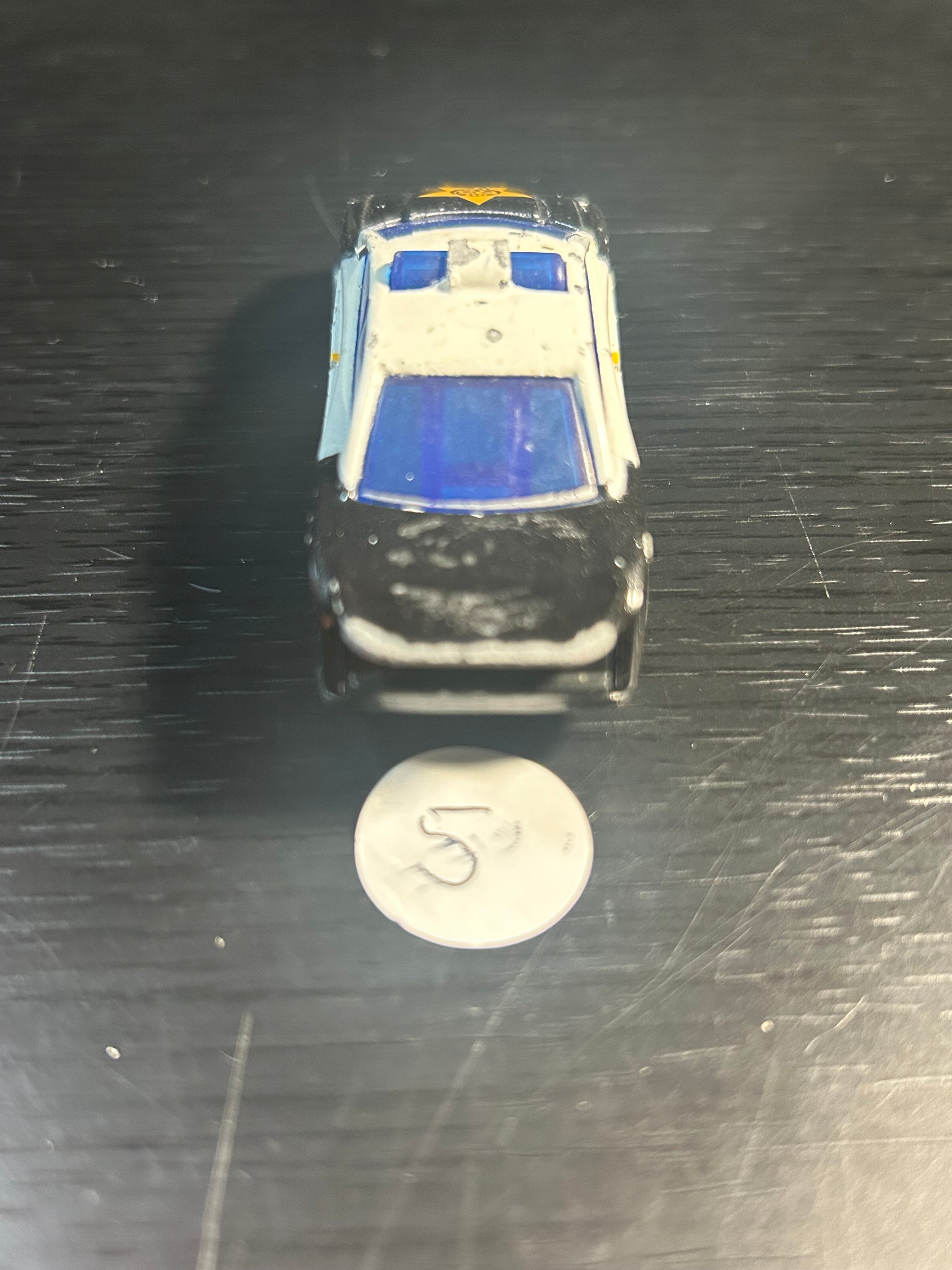 Toy Car Vintage Hot Wheels Sheriff State Police Cruiser 1:64 Car 1993