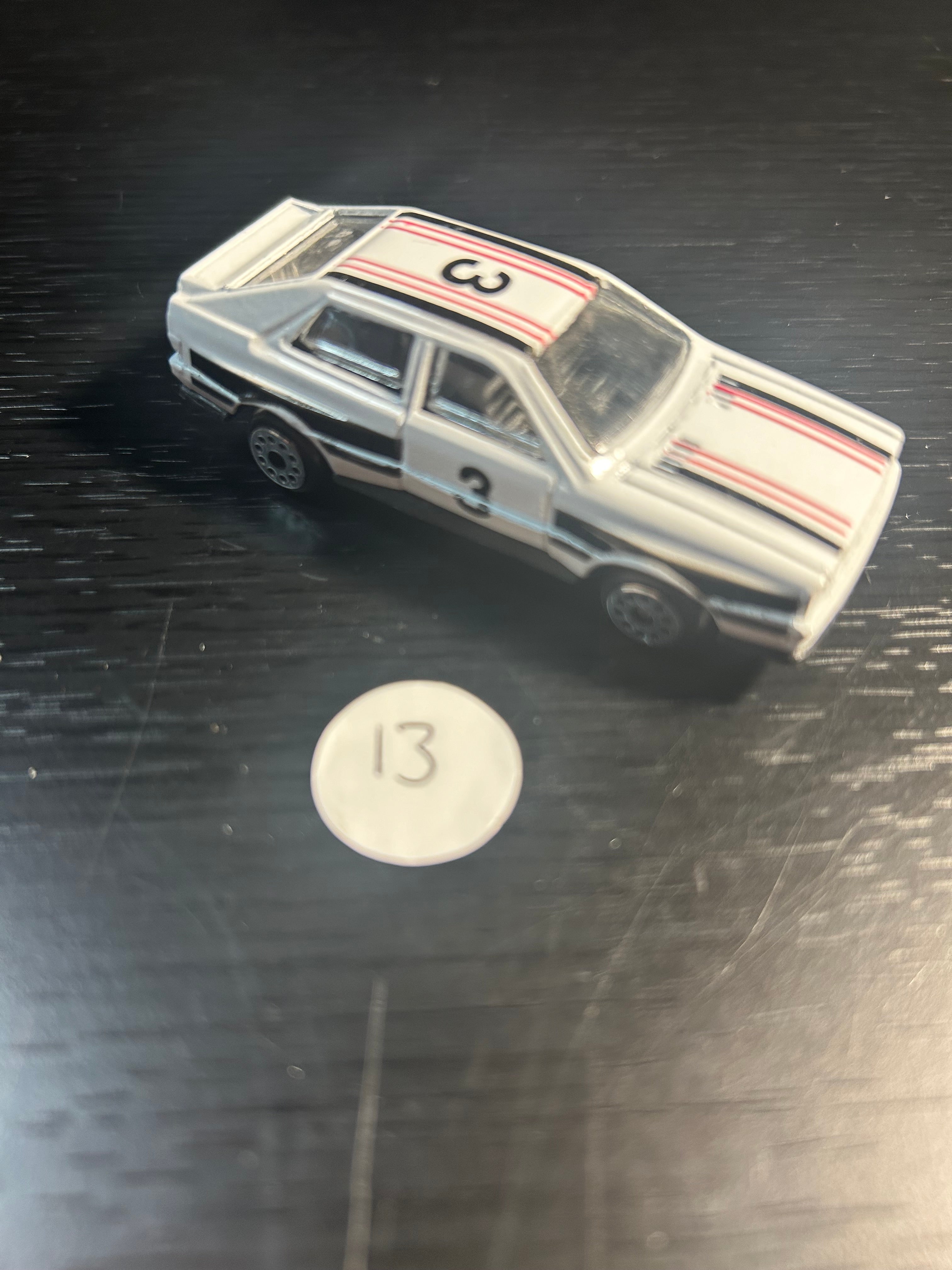 Toy Car VINTAGE ZEE TOYS ZYLMEX D87 AUDI QUATTRO VERY GOOD