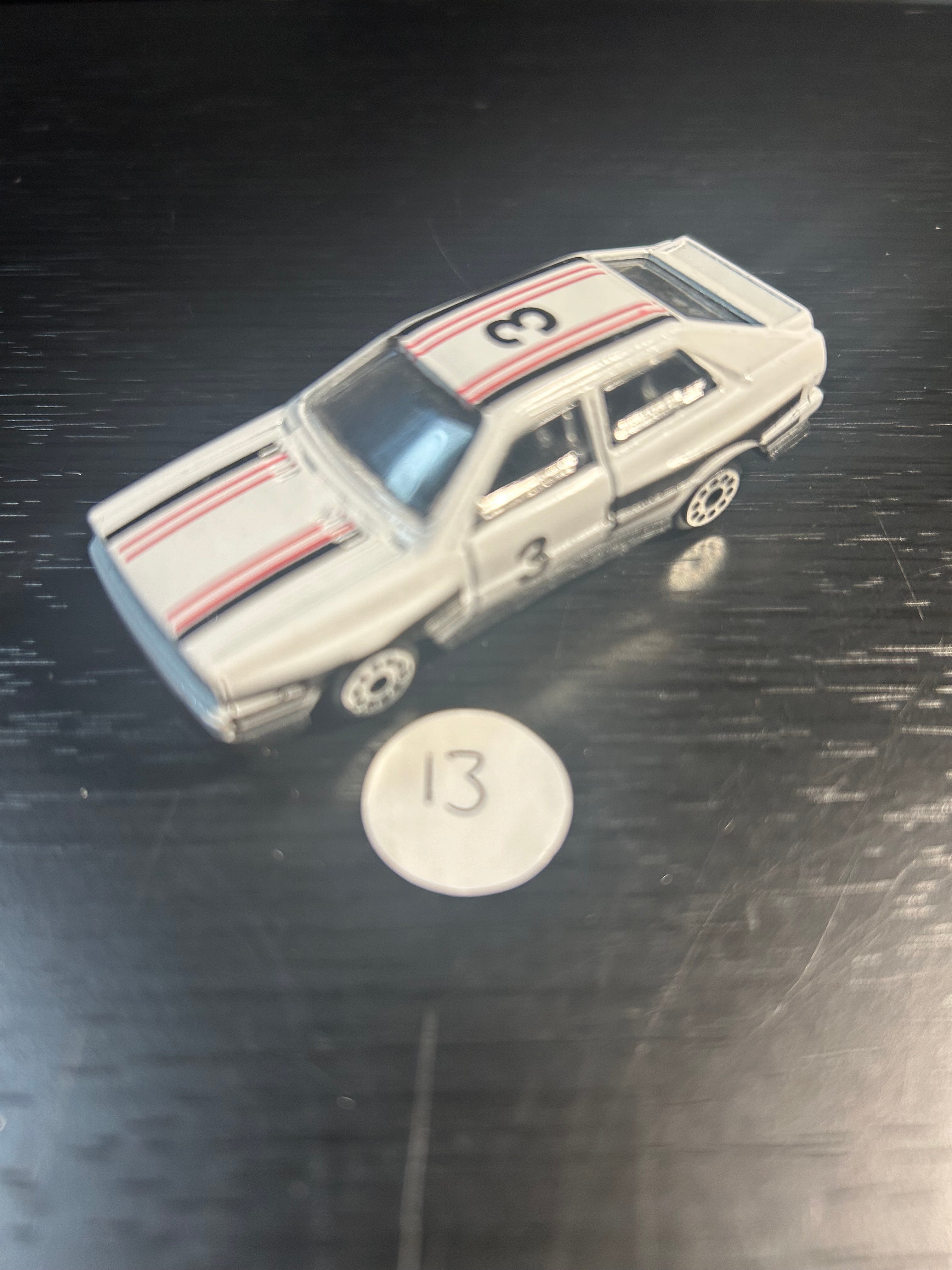 Toy Car VINTAGE ZEE TOYS ZYLMEX D87 AUDI QUATTRO VERY GOOD