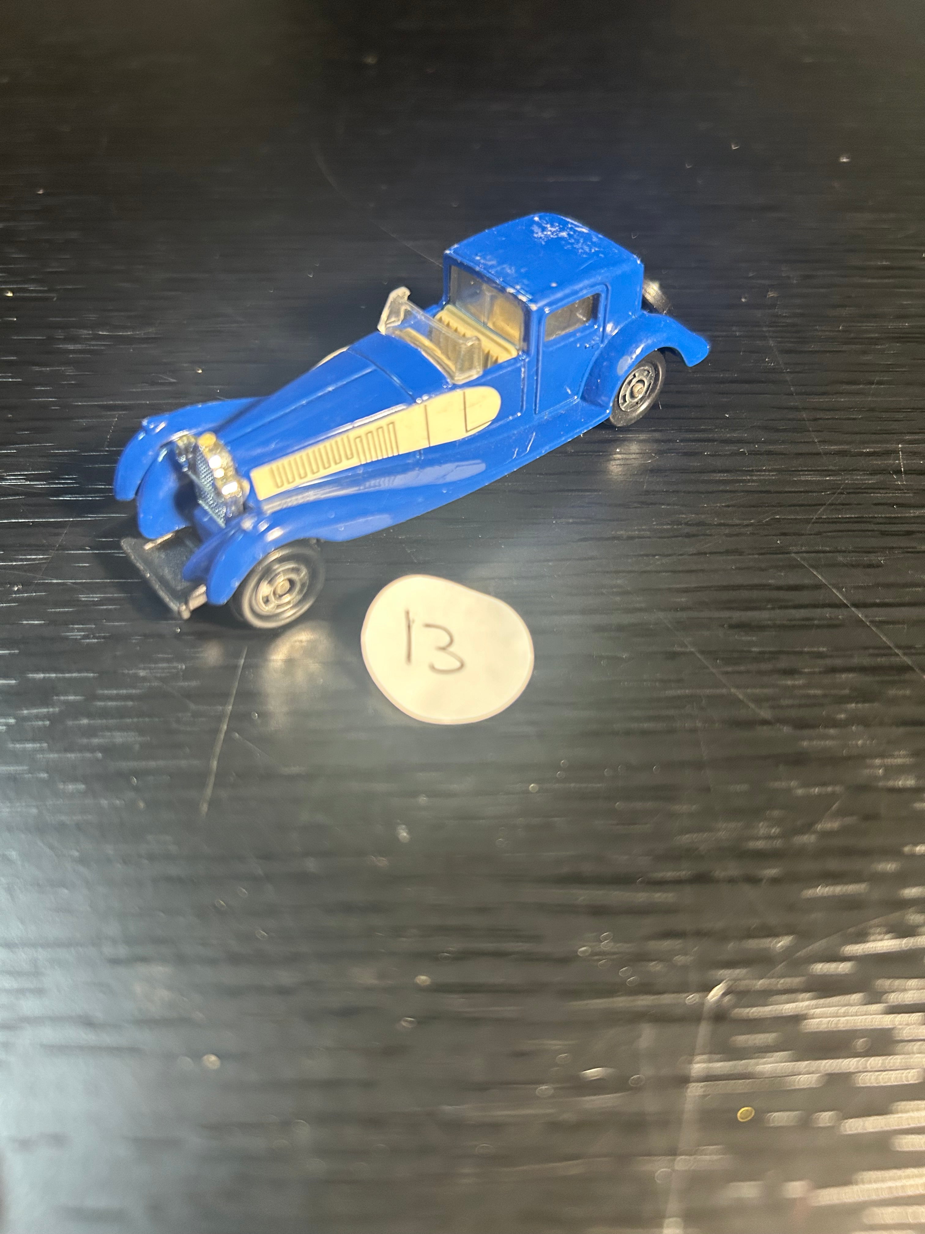 Toy Car 1978 Tomy Tomica Bugatti Coupe De Ville No. 46 1/80 Scale