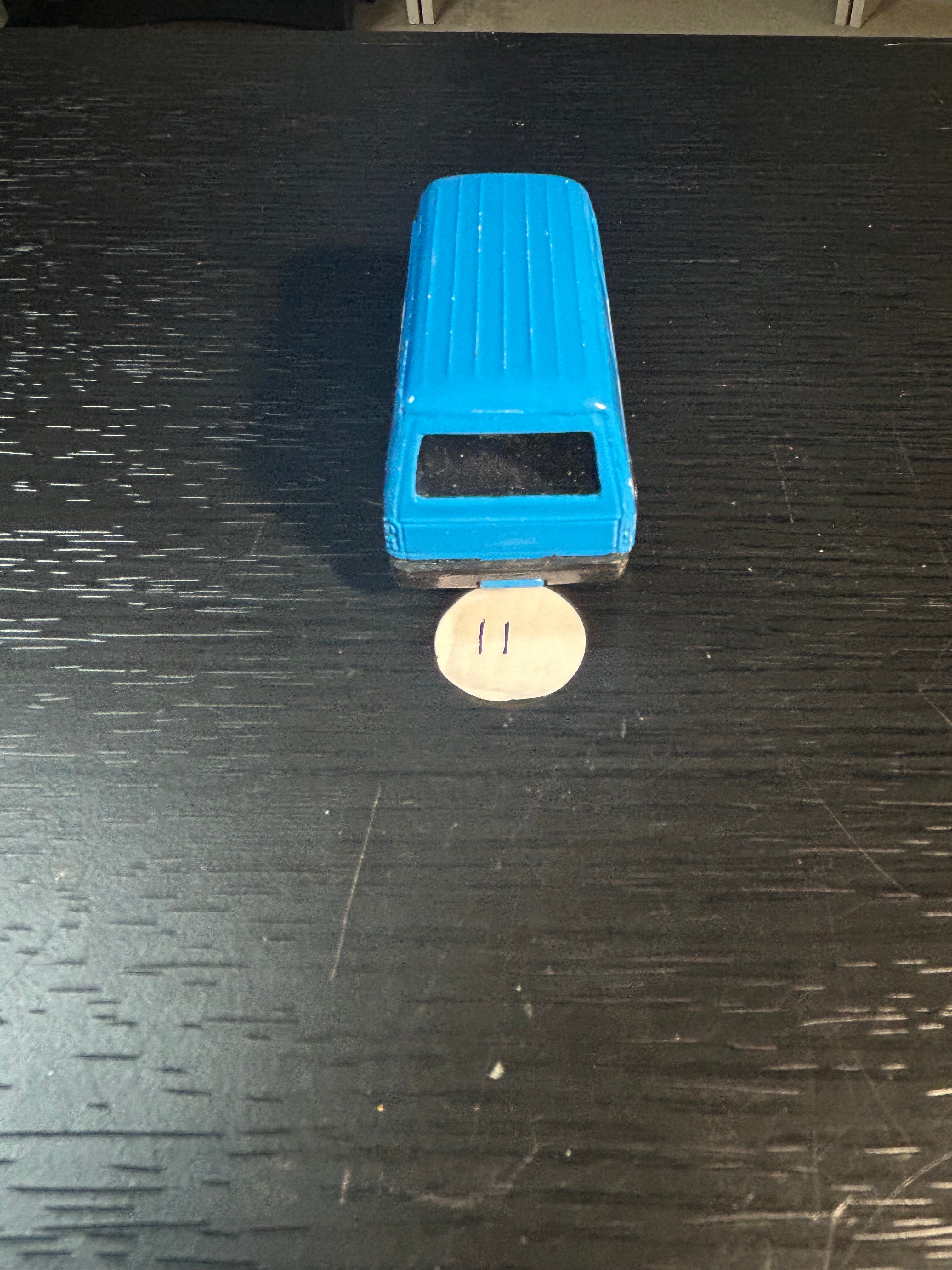 Toy Car 1/64 Scale 1980's Mazda Ford Econovan Diecast Delivery Van (2.75") Maisto Toy