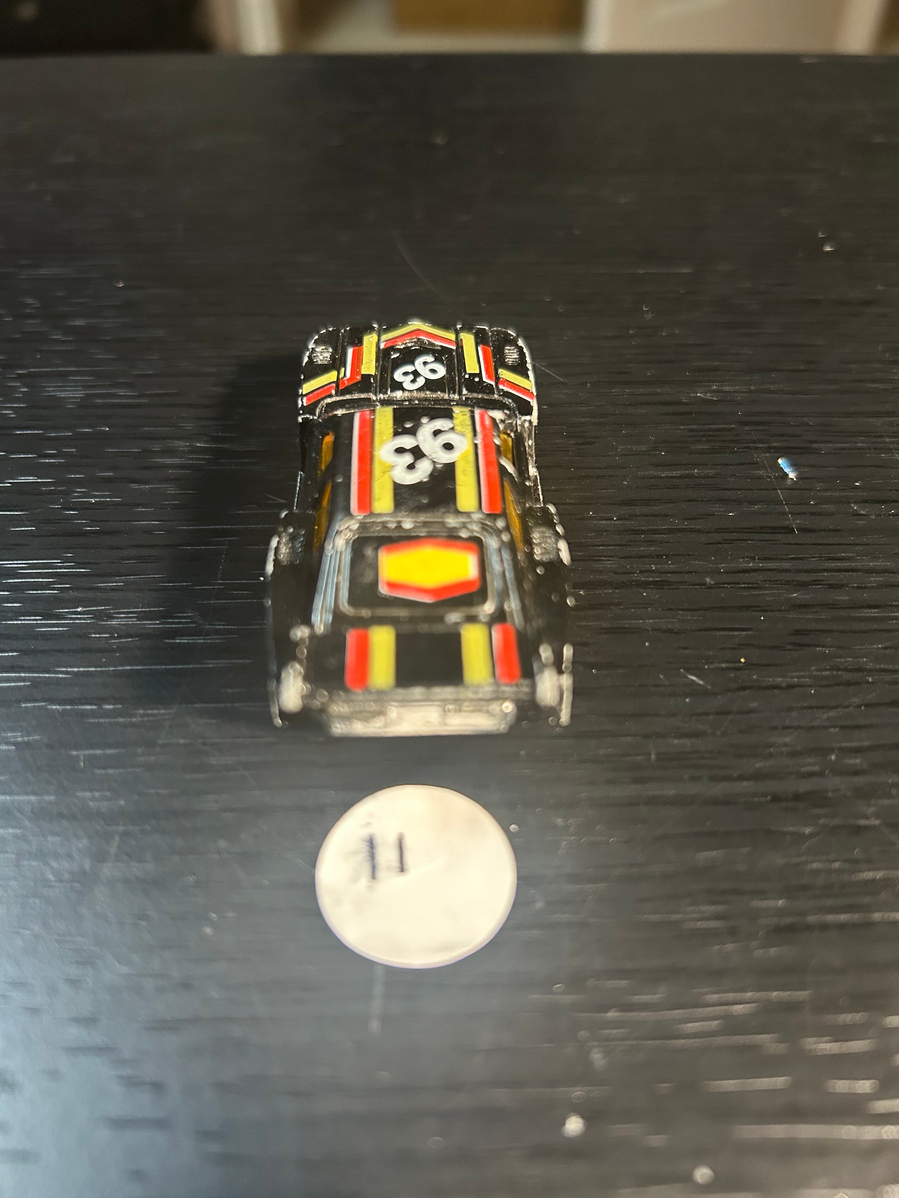 Toy Car Vintage Marz Karz Summer SM Black #93 Ford Capri Turbo Sports Car S8005 Diecast