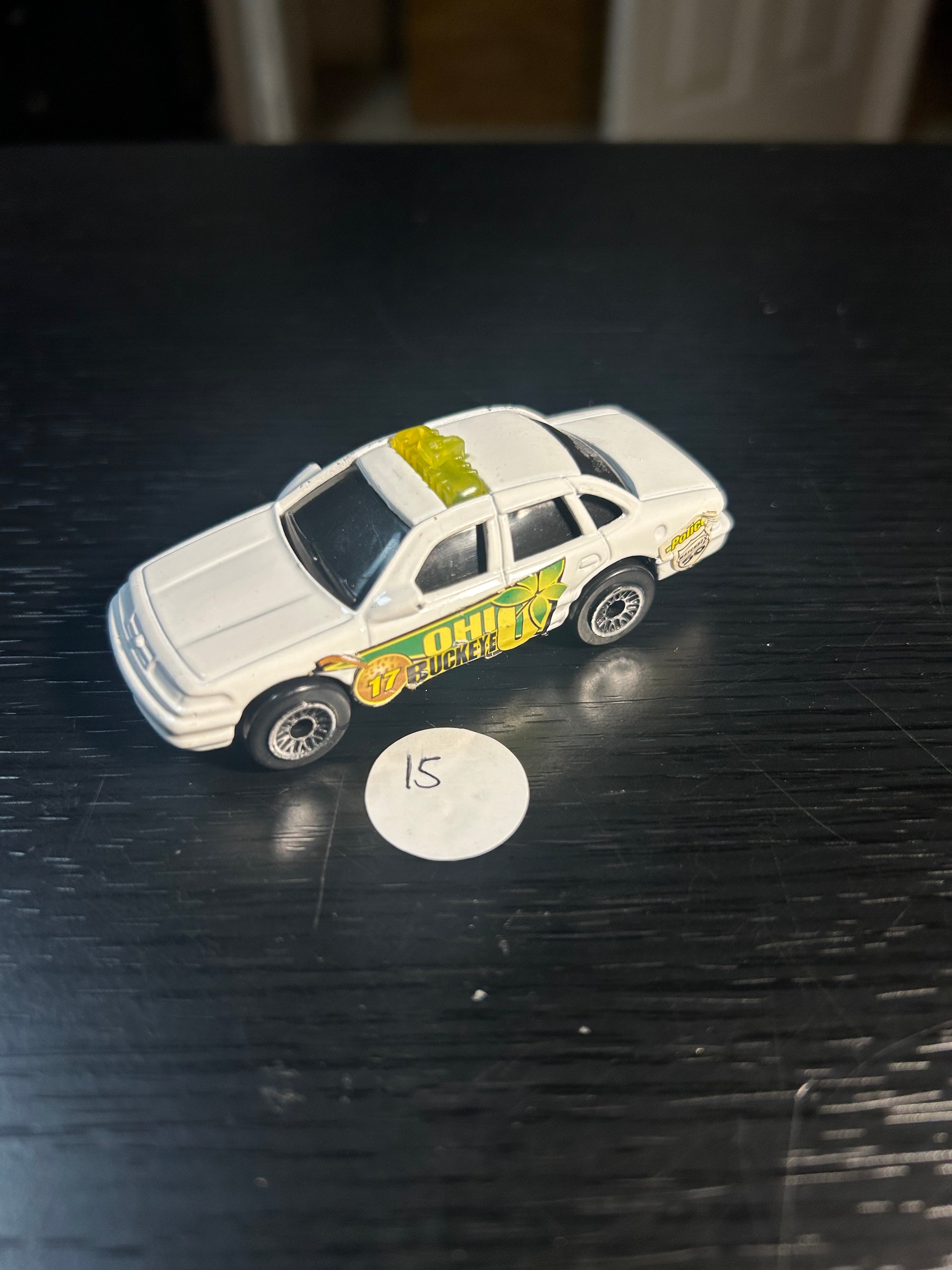 Toy Car Vintage Matchbox Ohio Buckeye 2002 Ford Crown Victoria Police Car McDonalds
