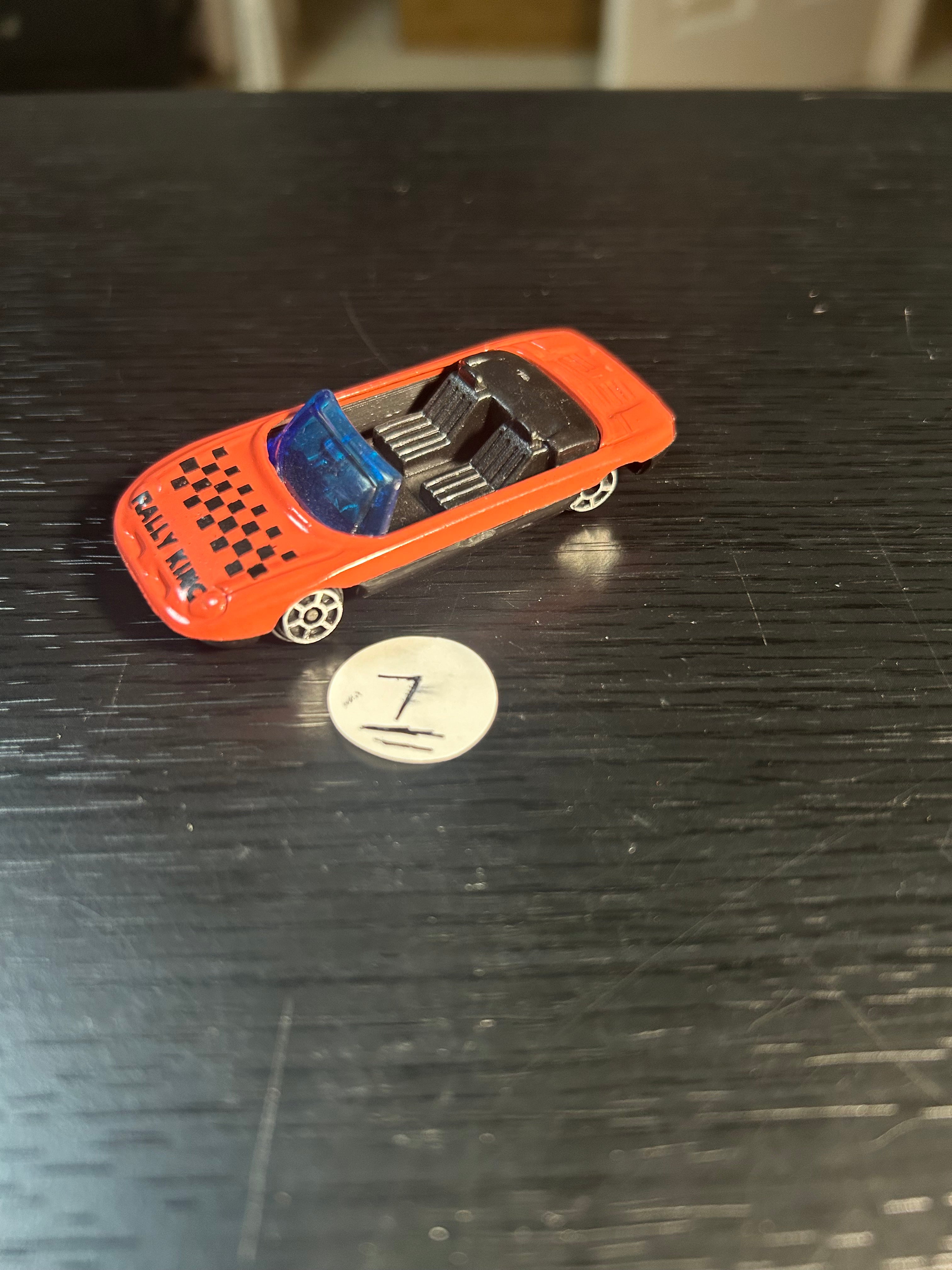 Toy Car Retro Rally King Convertible Sports Car