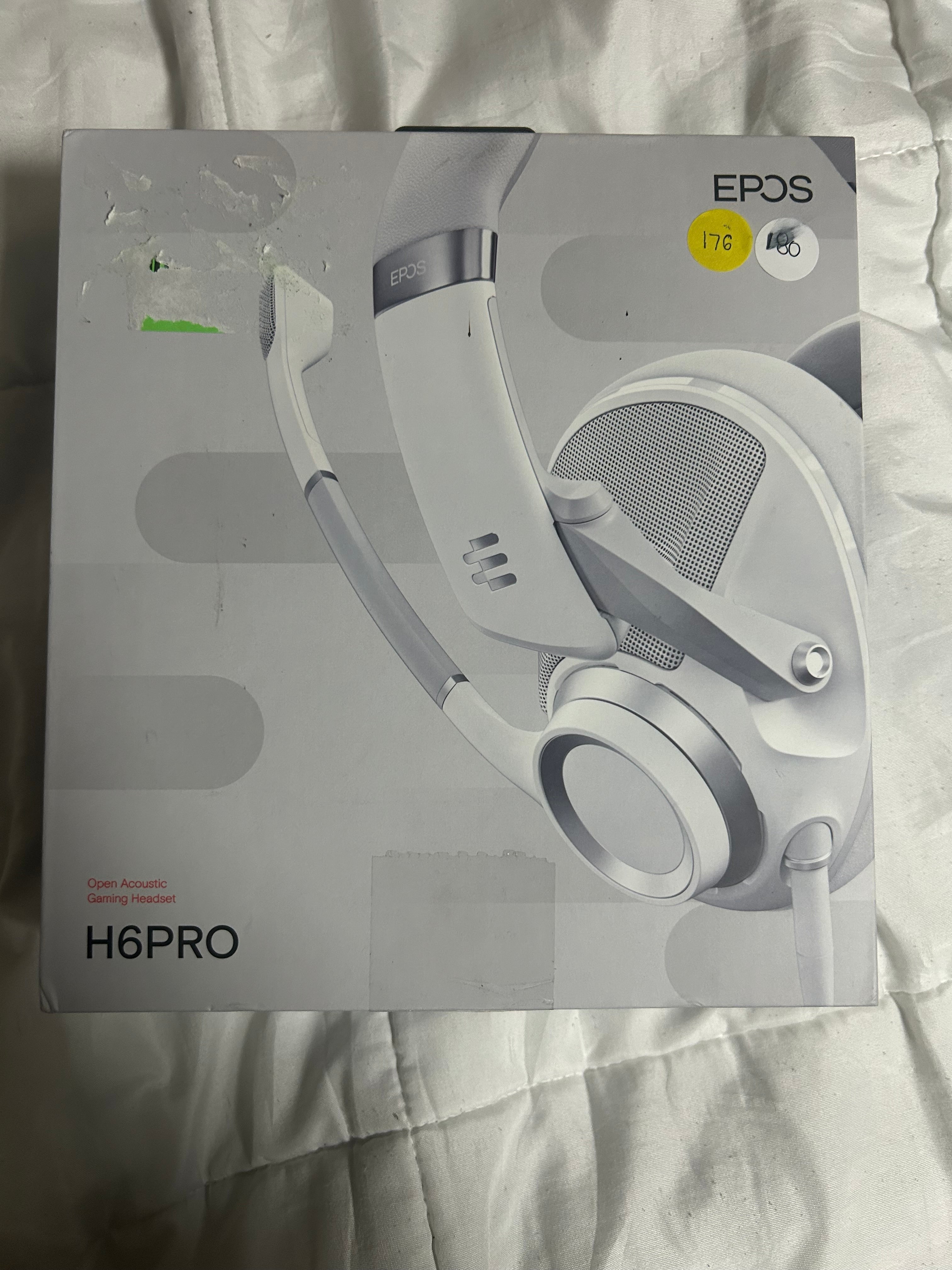 Electronics EPOS Audio H6PRO Open Acoustic Gaming Headset (Ghost White)