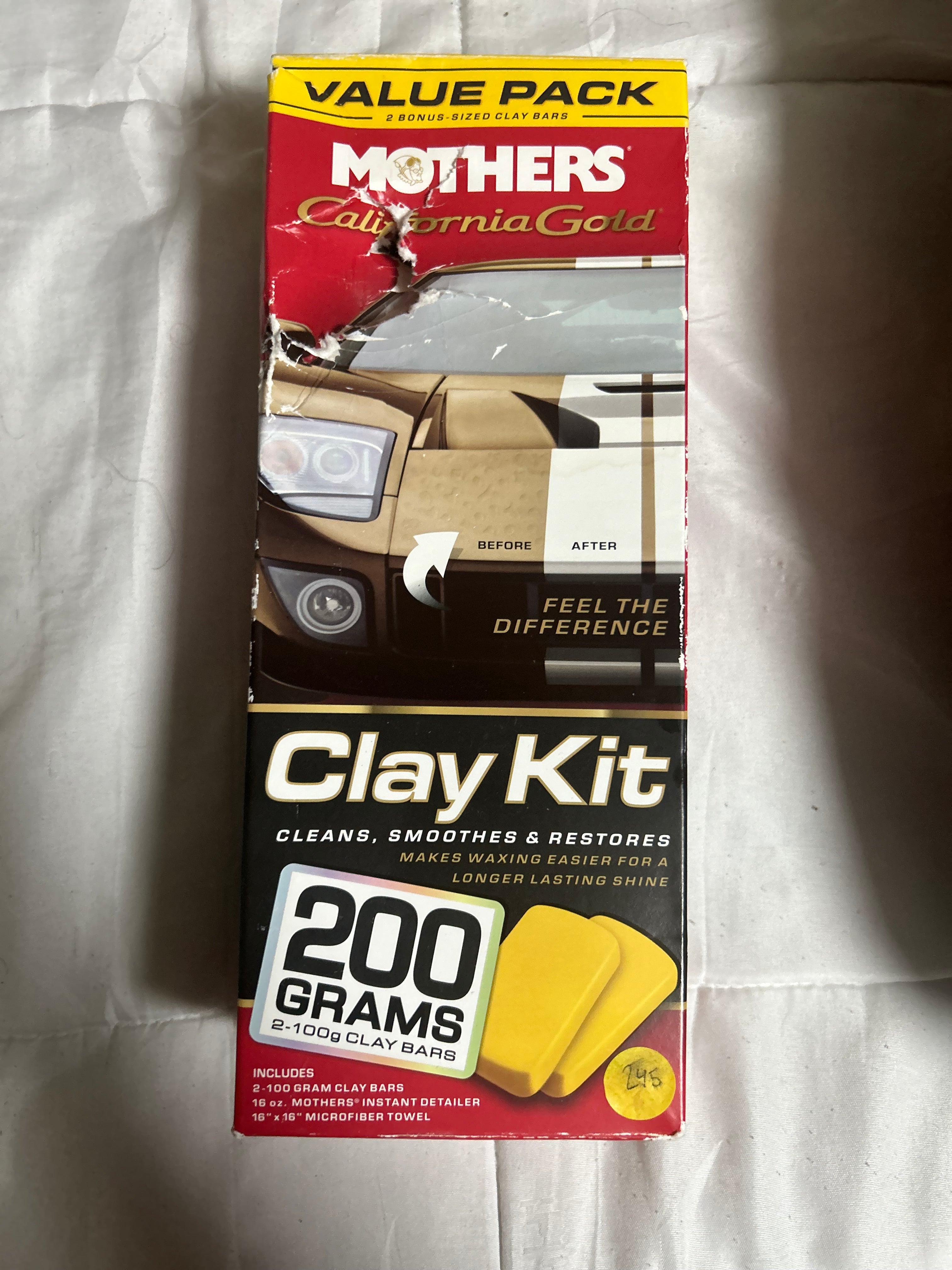Mothers California Gold Clay Kit- 200 GRAMS