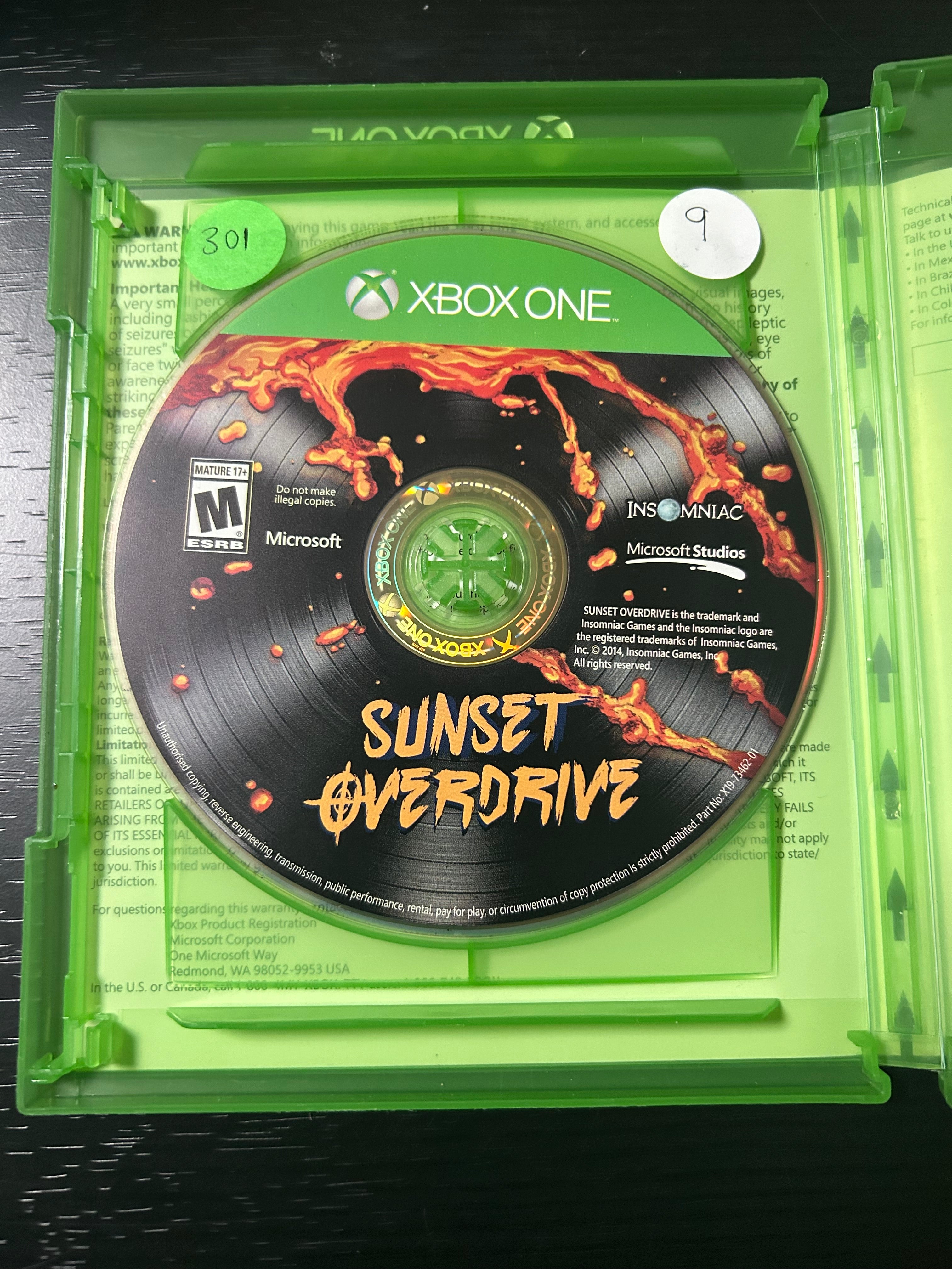 X-Box One: Sunset OverDrive
