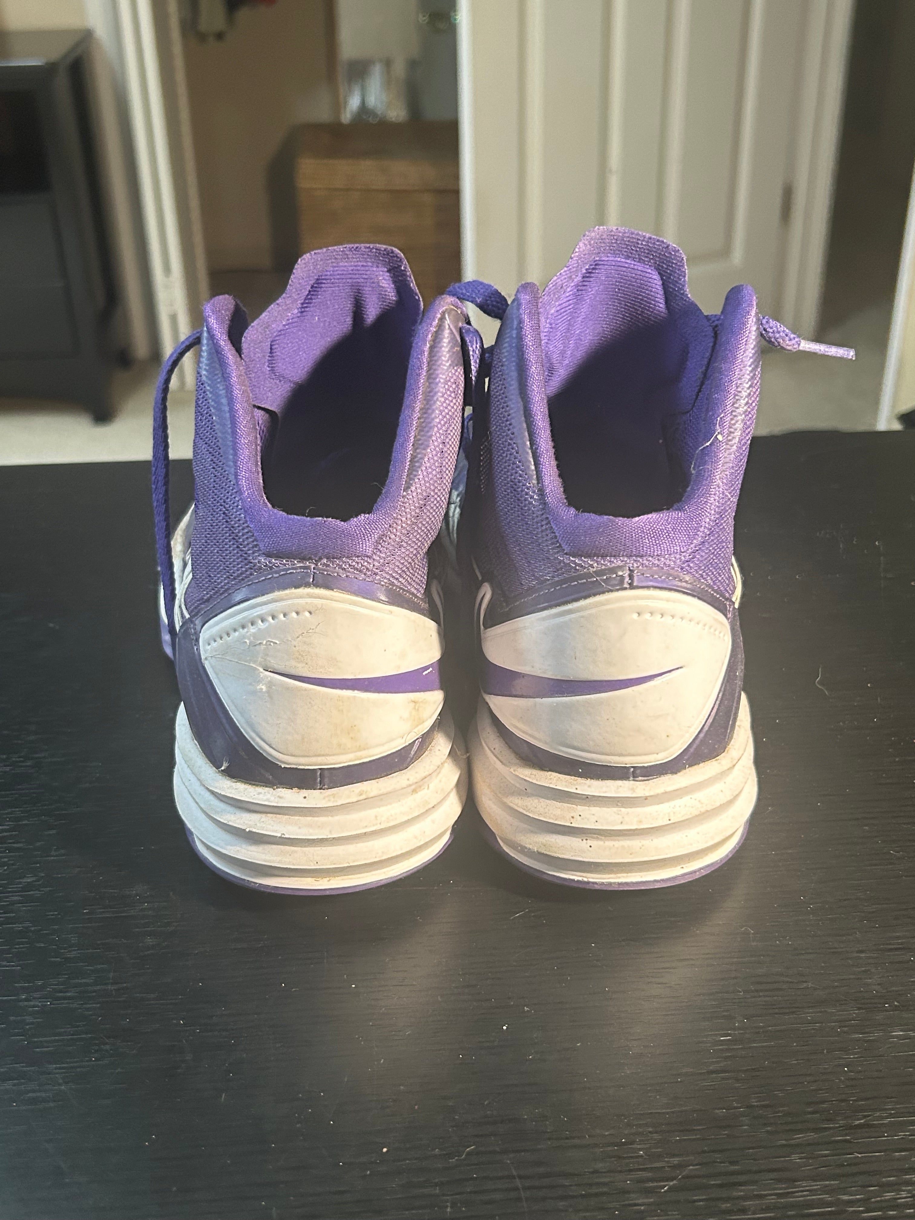 Shoe Nike Hyperdunk 2012 Purple/White, Women's Basketball Shoes, Size 10