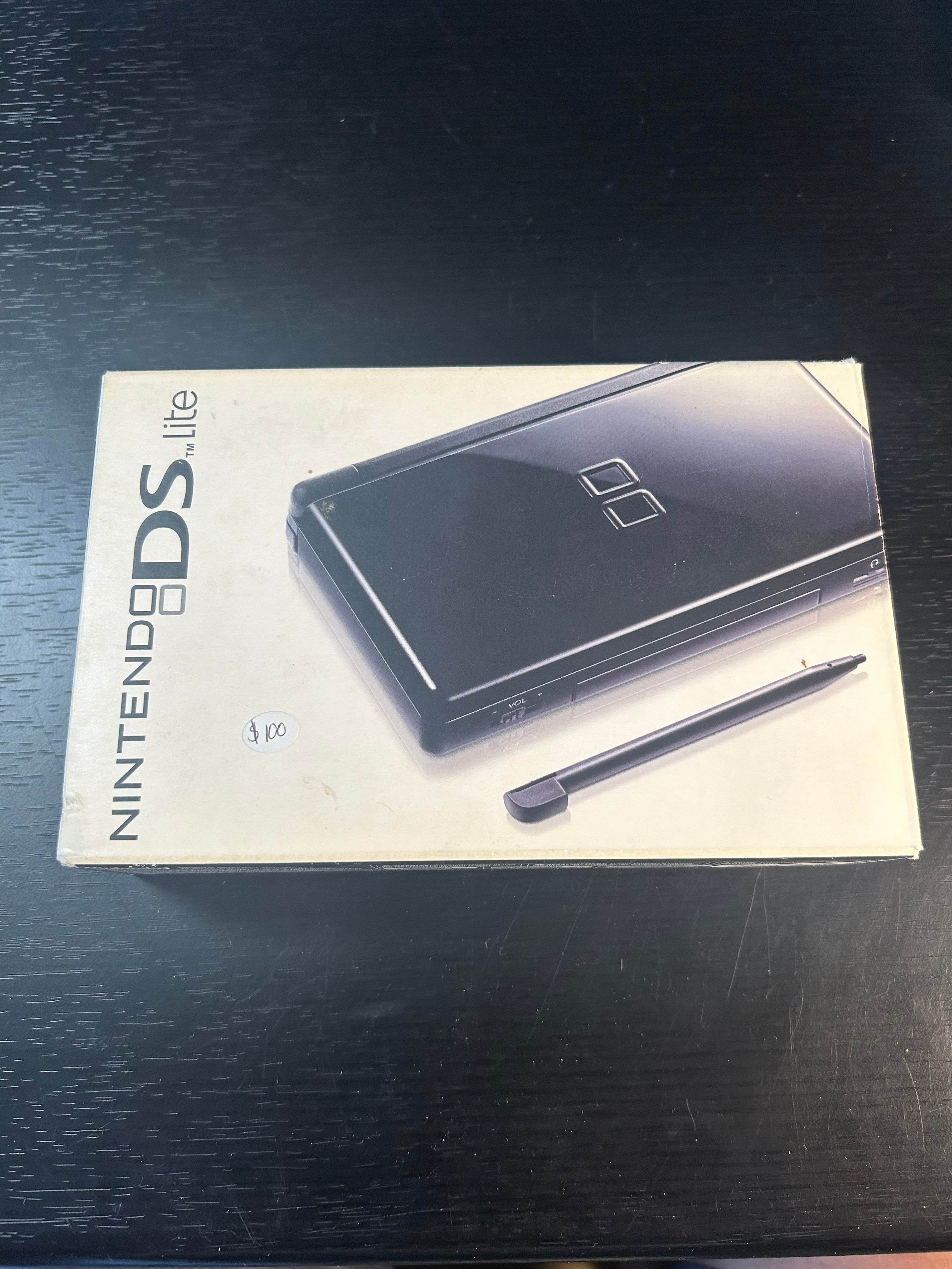Nintendo DS Lite Onyx Black Complete in Box