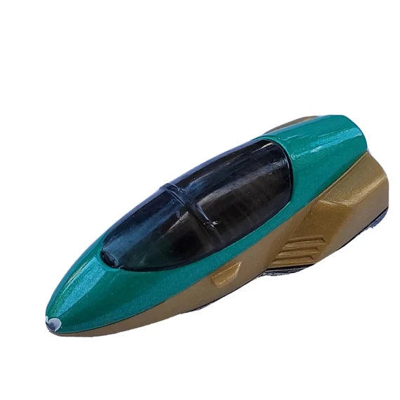 Toy Car Hot Wheels Warner Car of the Future Green Gold Vintage 1993 Orginal Rocket